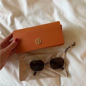 Tory Burch hexagon sunglasses